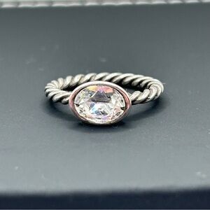 Brighton Crystal Stackable Ring Size 5